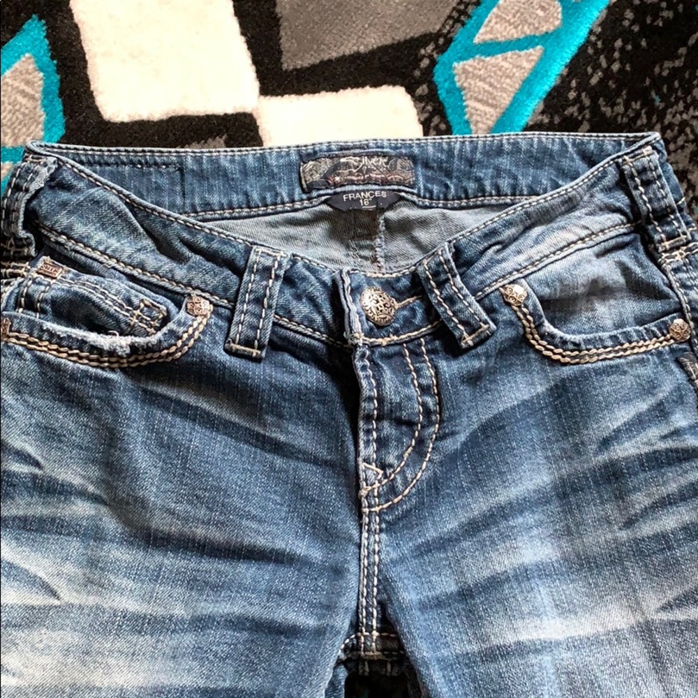 Silver Frances jeans! W26 - 35 inseam